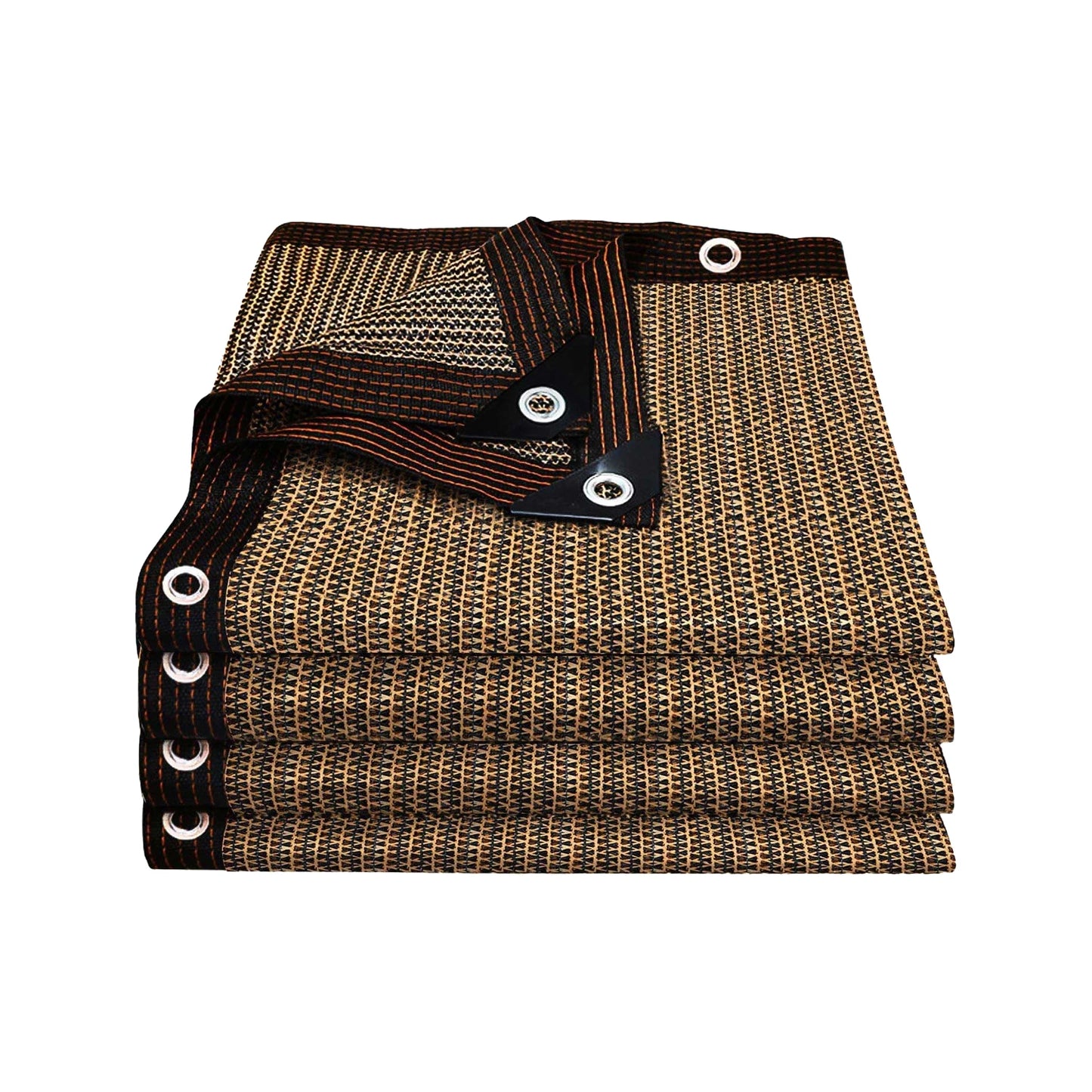 Heavy Duty Shade Cloth  UV Block Sun Shade Net with Grommets for Patio Pergola Garden Backyard Carport Brown