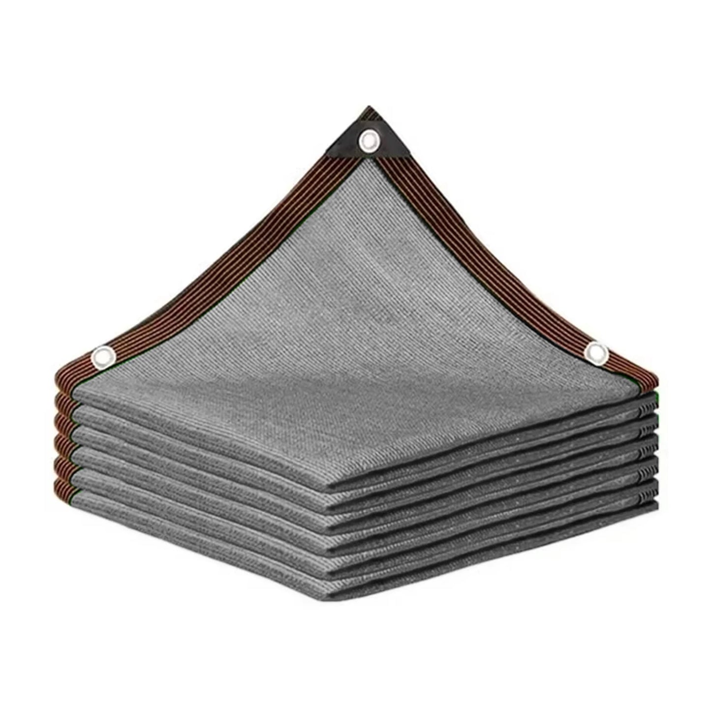 Heavy Duty Shade Cloth  UV Block Sun Shade Net with Grommets for Patio Pergola Garden Backyard Carport Brown