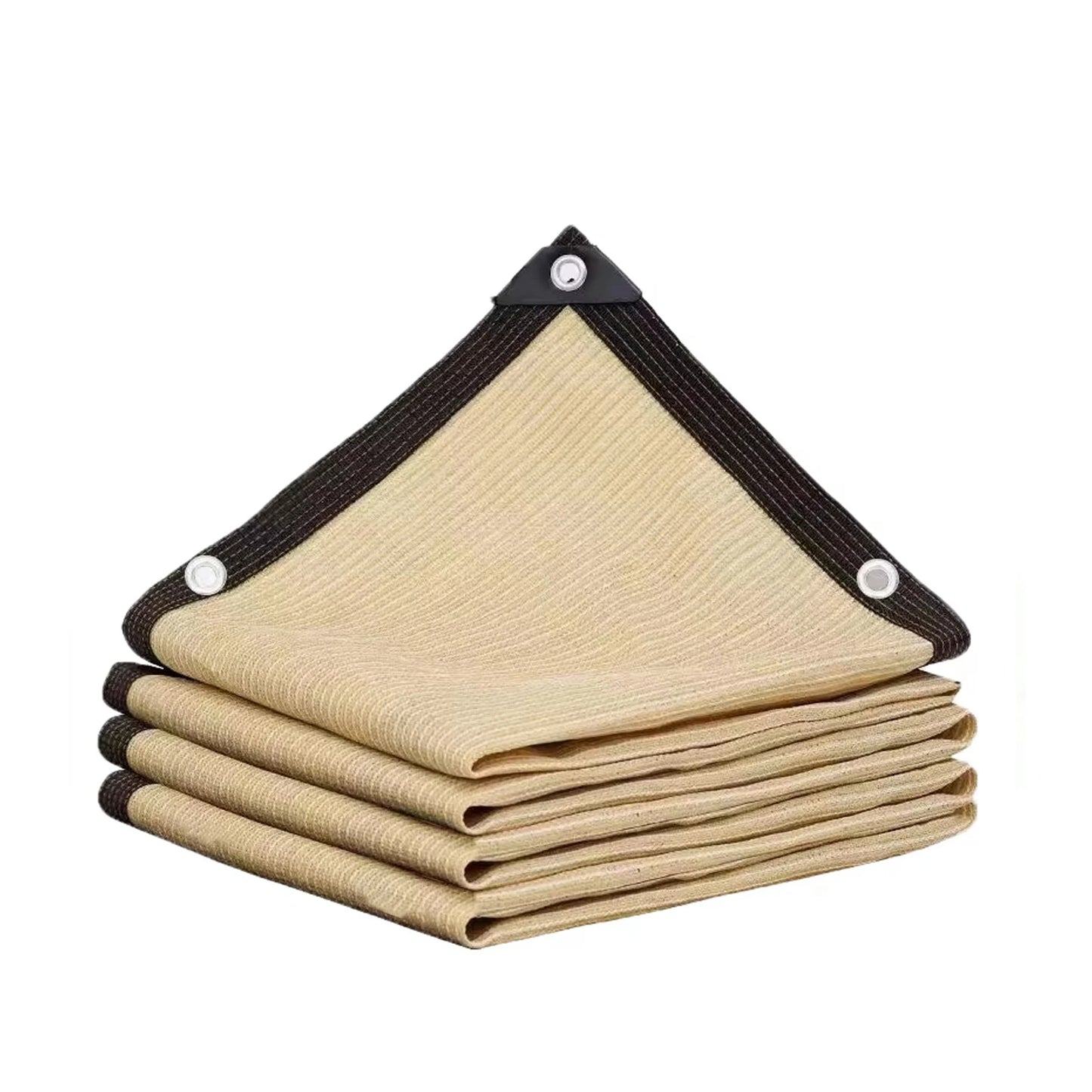 Heavy Duty Shade Cloth  UV Block Sun Shade Net with Grommets for Patio Pergola Garden Backyard Carport Brown